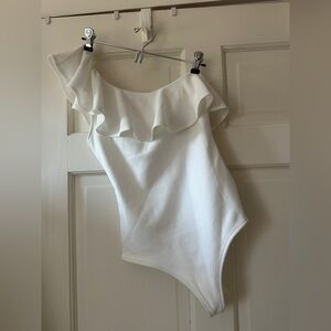 Show me your mumu Ophelia ruffle body suit